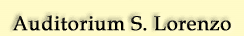 Auditorium San Lorenzo
